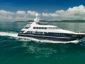 Superyacht charter LADY AZUL announces winter 2024/2025 availability for incredible Thailand yacht charters