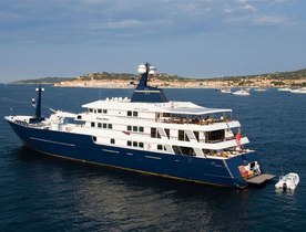 Italian Riviera charter special: last-minute availability for 63m explorer yacht FORCE BLUE