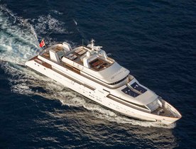 Newly refitted 45m superyacht CURIOSITY joins West Mediterranean charter fleet
