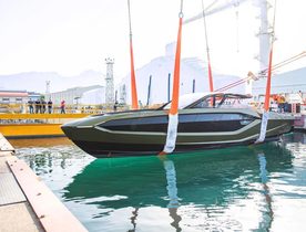 First supercar-inspired Tecnomar for Lamborghini 63 yacht launches