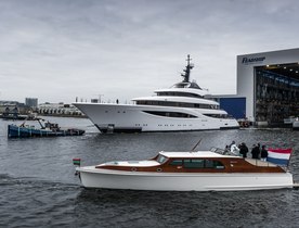 Feadship launches 71m superyacht JUICE