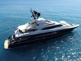 Last chance for Mediterranean yacht charter aboard 41m THE SHADOW  