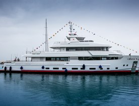 Cantiere delle Marche launches 42m explorer yacht CROWBRIDGE