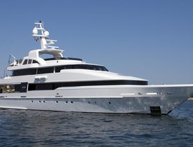 Luxurious 42m yacht LIFE SAGA available for September Mediterranean yacht charters 