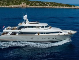 Explore the Adriatic on an indulgent Croatia yacht charter with motor yacht KLOBUK 