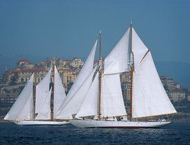Classic Yacht PURITAN Returns to Charter Market in the Mediterranean