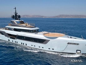 Award-winning superyacht GECO opens September Greece yacht charter availability from Athens