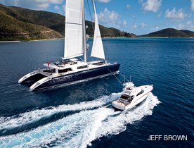 44m catamaran HEMISPHERE available for French Polynesia charters this winter