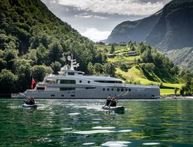 First Amels Limited Editions 206 STARDUST embarks on maiden voyage through Norway