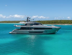 Superyacht A SALT WEAPON heads to the Caribbean as the first Ocean Alexander Puro charter yacht