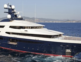 Rare last-minute availability and discount for 91.5m superyacht TRANQUILITY