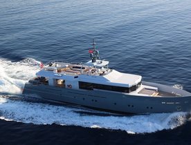 Luxury yacht ‘Only Now’ joins the charter fleet