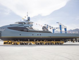 Support yacht PHI Phantom undergoes sea trials