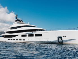 Benetti superyacht charter ALFA completes refit ahead of 2025 Mediterranean yacht charter season