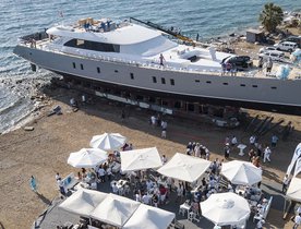 50m motor-sailer yacht ‘All About U 2’ sees launch in Turkey