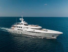 55m yacht SERENITY J set to join the charter fleet in the Maldives