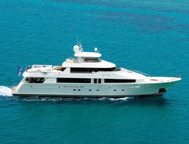 Motor yacht ARIOSO has charter gap this summer in the Bahamas