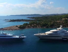 Video: Exceptional Collection Of Charter Yachts Filmed Cruising In Greece
