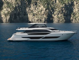 New Ferretti Yachts 860 promises “evolution of the flybridge concept”