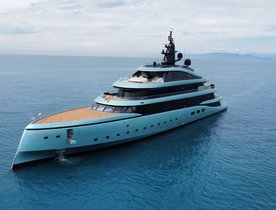 Superyacht KENSHÕ gears up for exciting charter debut in the Med