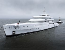 A Vision Takes Shape: The Amels 80 Yacht's Anticipated Arrival at Damen Yachting Shipyard