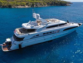Greece charter special: last-minute availability for 44.5m motor yacht LADY G II