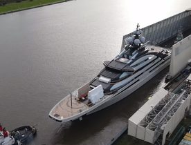 Video: Lurssen floats 142m megayacht NORD for second time