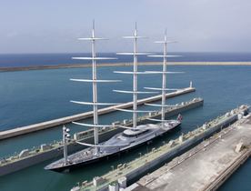 In pictures: sailing yacht MALTESE FALCON completes her refit at Lubsen