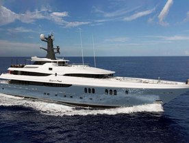 Luxury yacht SCOTT FREE refitted and ready for summer charters in the Med 