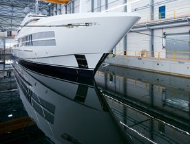 Heesen launch 55m superyacht 'Project Castor' at Oss facility