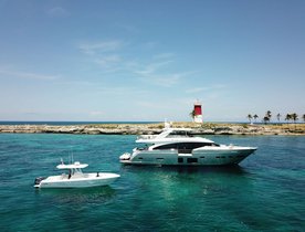 Superyacht ‘Hot Pursuit’ available for Bahamas charter this holiday season 