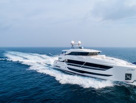 Horizon Yachts launch second 32.75m FD102 hull To-Kalon