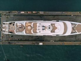 Superyacht 'Project X' launched in Greece by Golden Yachts