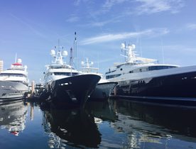 Yacht Charter Fleet Arrives At Palm Beach Boat Show 2016