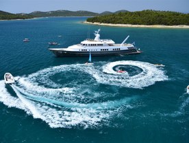 Superyacht BERZINC offers special Ibiza charter deal 