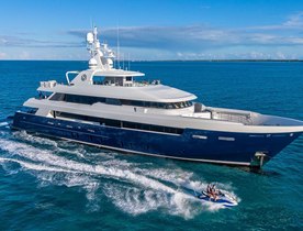 46m yacht PISCES re-joins charter fleet around the Bahamas