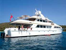 British Virgin Islands yacht charter special: save with superyacht 'Lady J'