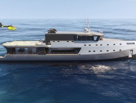 Damen Yachting announces award winning 65m support vessel Big Shadow