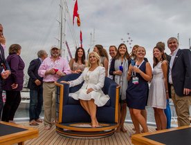 Maltese Falcon Wins First Baccarat SuperYacht World Trophy