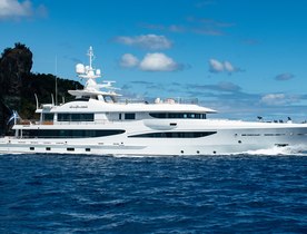 55m Amels superyacht DRIFTWOOD offers Costa Rica luxury charters