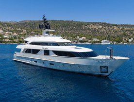 Superyacht BLUE DIAMOND Joins the Greece Yacht Charter Fleet for Summer 2026