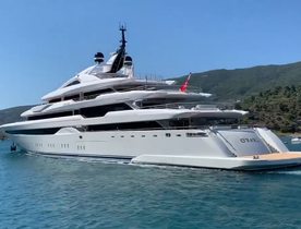 Video: 95m Greek superyacht O'PARI completed and ready for 2020 Greece Charters