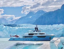 New photos capture 'Ocean Dreamwalker III' in dazzling surrounds of Alaska