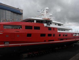  Rossinavi launches first-ever explorer yacht AKULA 