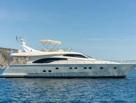 Ferretti Yacht IRENE Offers 15% Off Remaining August Availability for Greece Yacht Charters