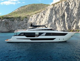 EPIC – New Ferretti 1000 yacht for charter in French Riviera