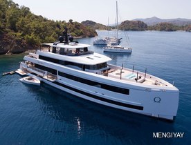 Limited time offer: Secure your summer Mykonos yacht charter with star motor yacht AQUARIUS at low season rates