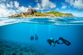 The best places to scuba dive during a Seychelles superyacht charter