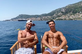 Explore the French Riviera like a footballer: Cristiano Ronaldo shares snaps of luxury South of France yacht charter vacation