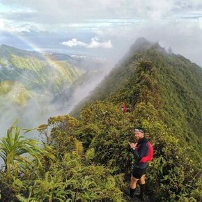 Tahiti - Mount Aorai hiking